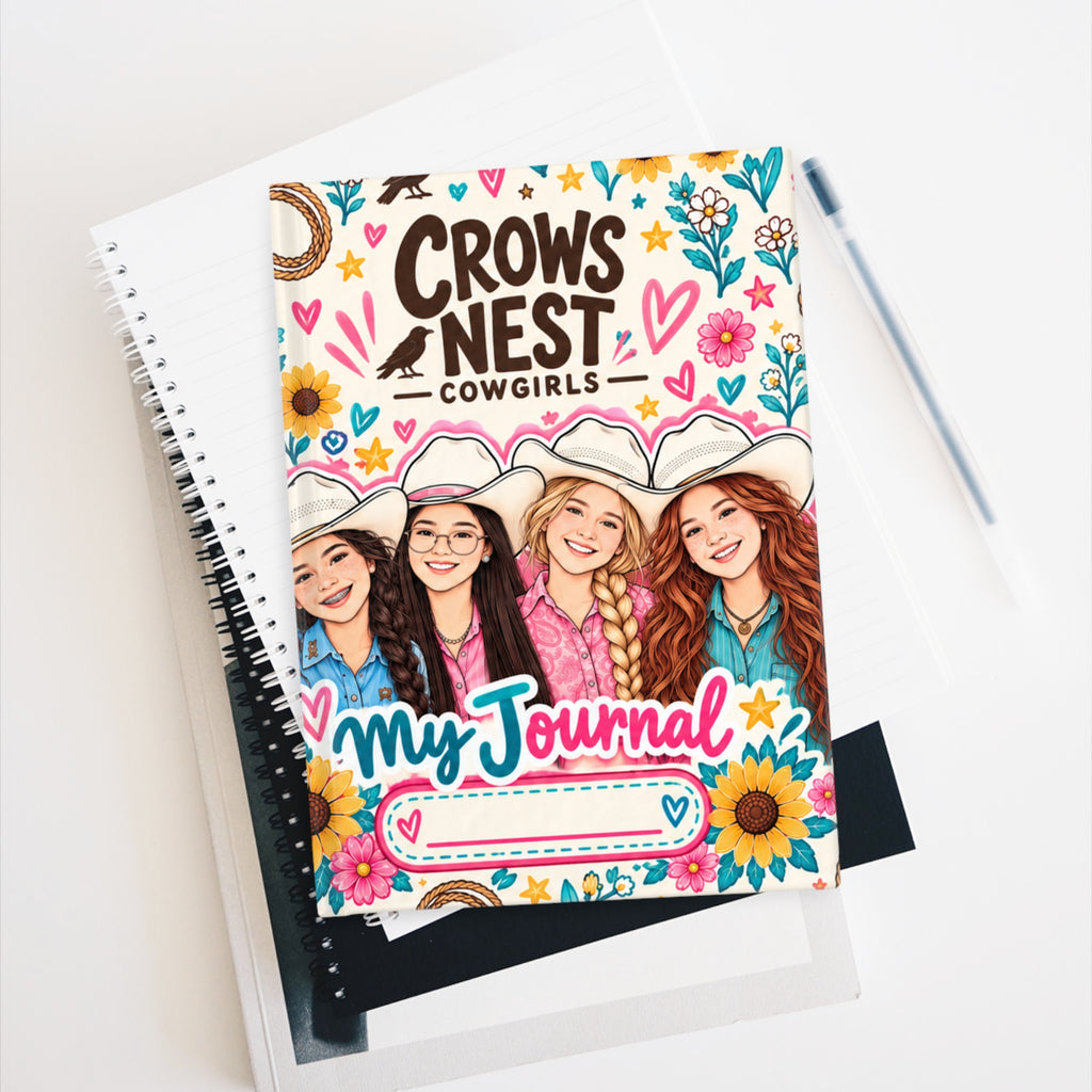 Crow’s Nest Cowgirls My Journal | 5" × 7" Ruled Notebook